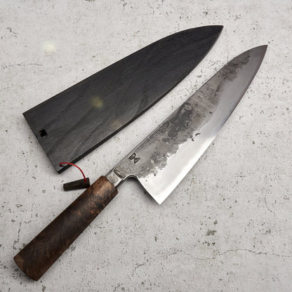 Radiona Breg Gyuto 250mm 1.2562 Kasumi San Mai "The Beast" - Saya