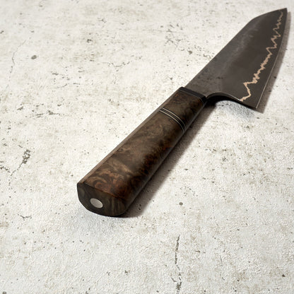 Santoku 180mm Silverline 1.2842 – handle detail