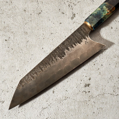 Santoku 200mm 'C' Grind 'Moonlight' Workhorse – handle detail