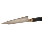 ScheepersBuilt Petty 150mm Honyaki W1 - Micarta with brass bolster - Profile