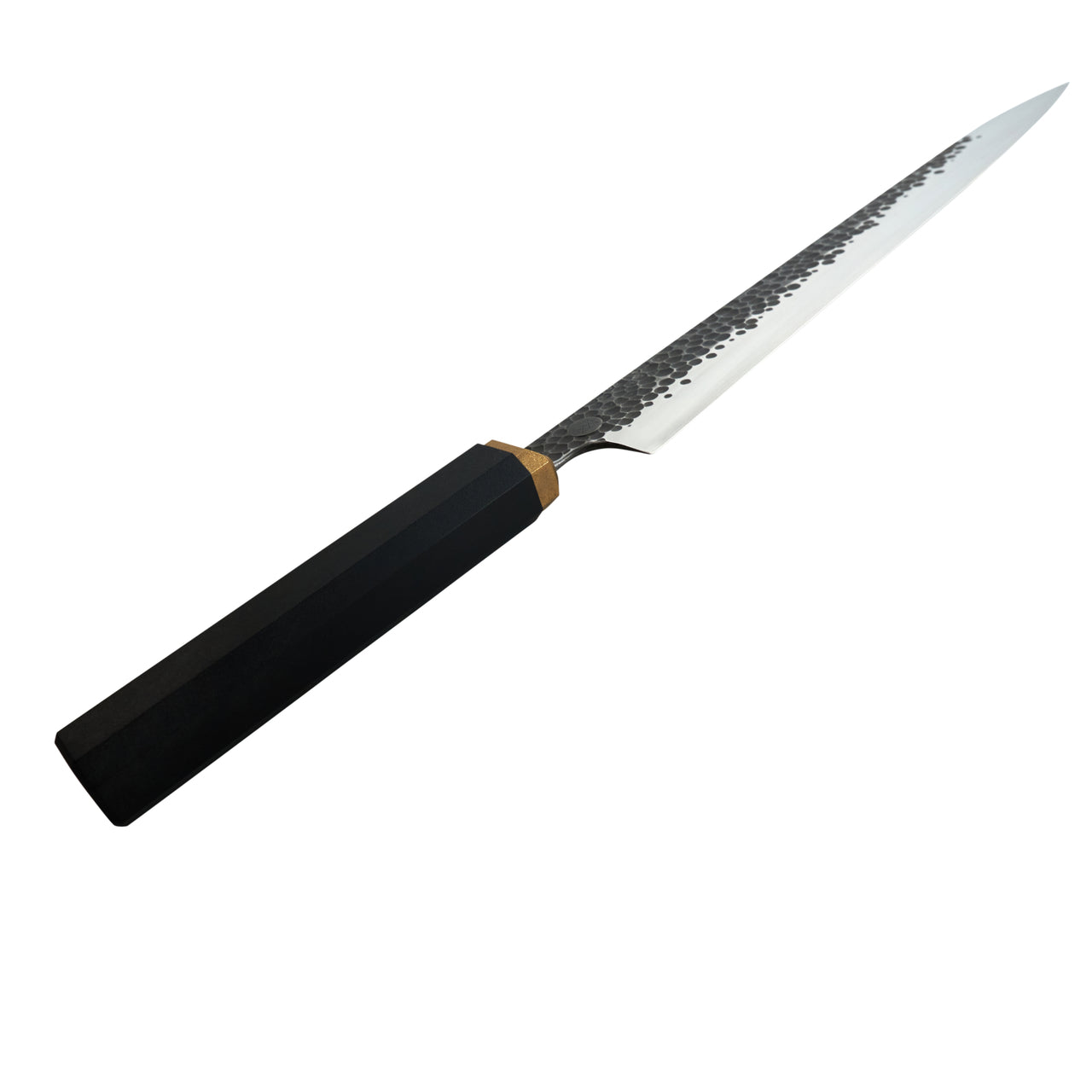 ScheepersBuilt Sujihiki 240mm "Denty" 52100 - Handle