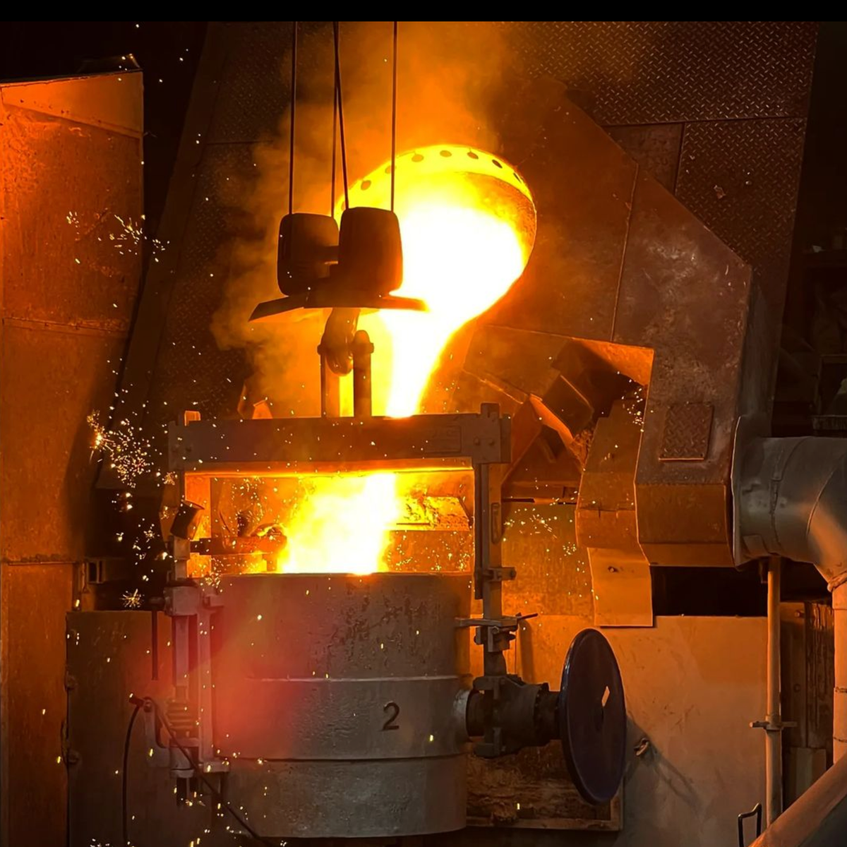 It all starts with the steel.