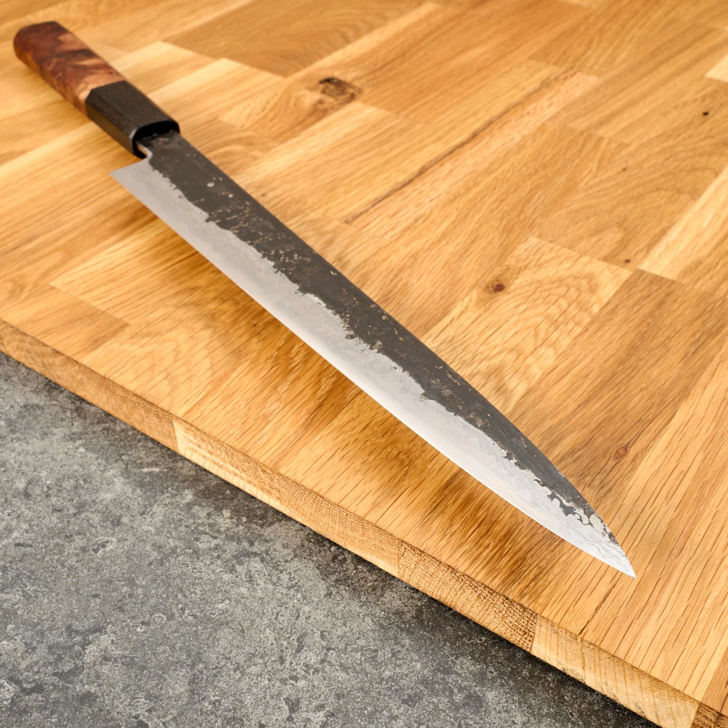 Sujihiki 270mm Suminagashi Clad 135Cr3 Ku Kasumi – view 6