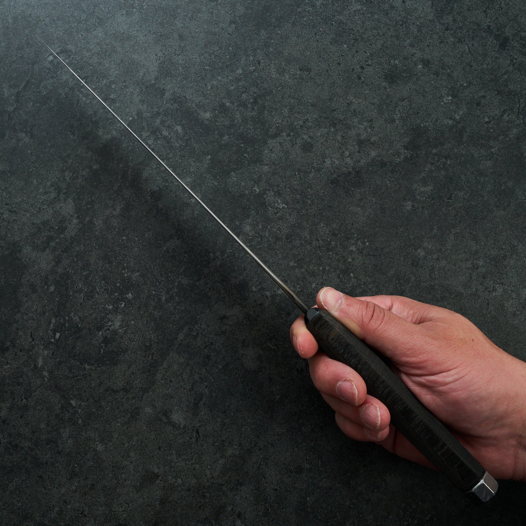 Sujihiki 265mm 'Foighne' Damasteel Concentric & Apex Ultra – side profile