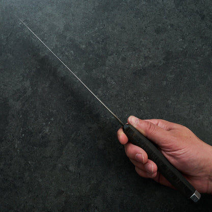 Sujihiki 265mm 'Foighne' Damasteel Concentric & Apex Ultra – side profile