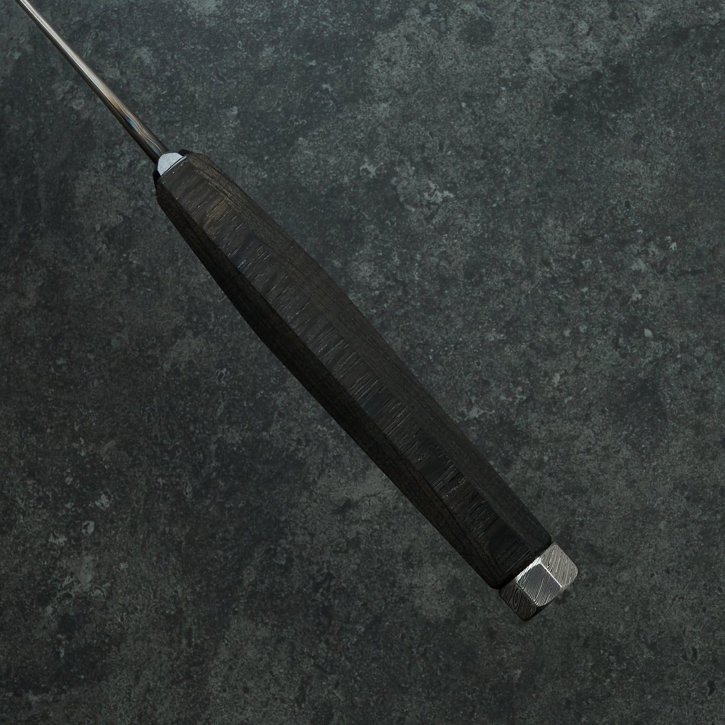 Sujihiki 265mm 'Foighne' Damasteel Concentric & Apex Ultra – blade close-up