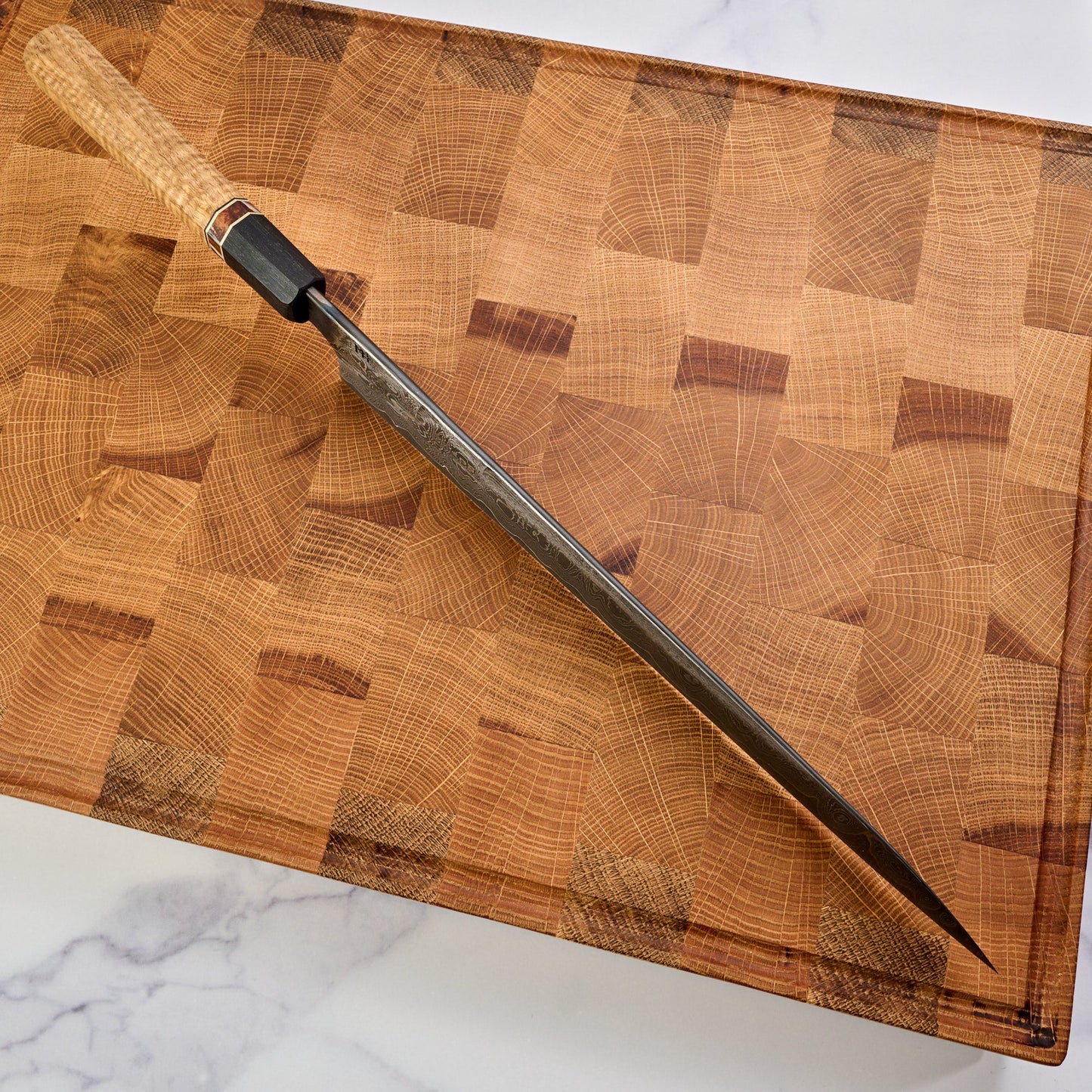 Sujihiki 300mm Damascus Clad 1.2519 Go Mai – view 6