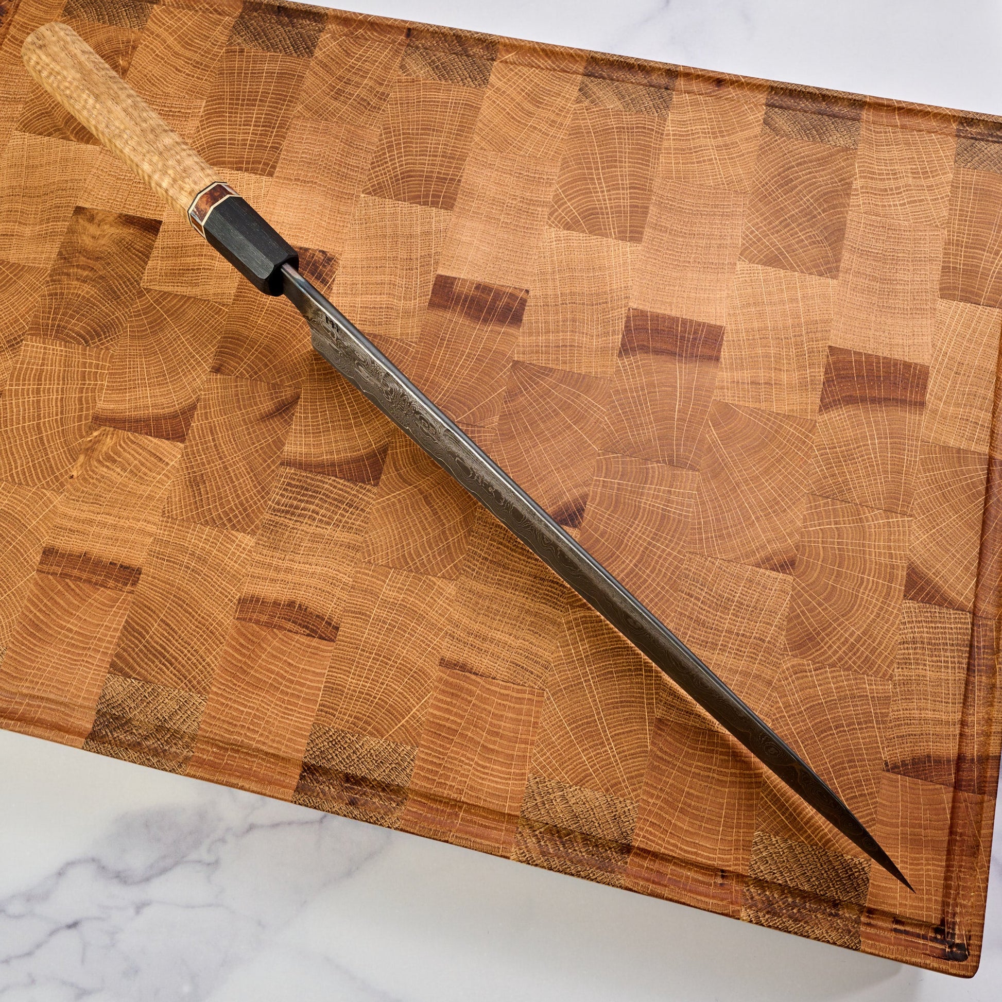 Sujihiki 300mm Damascus Clad 1.2519 Go Mai – view 6