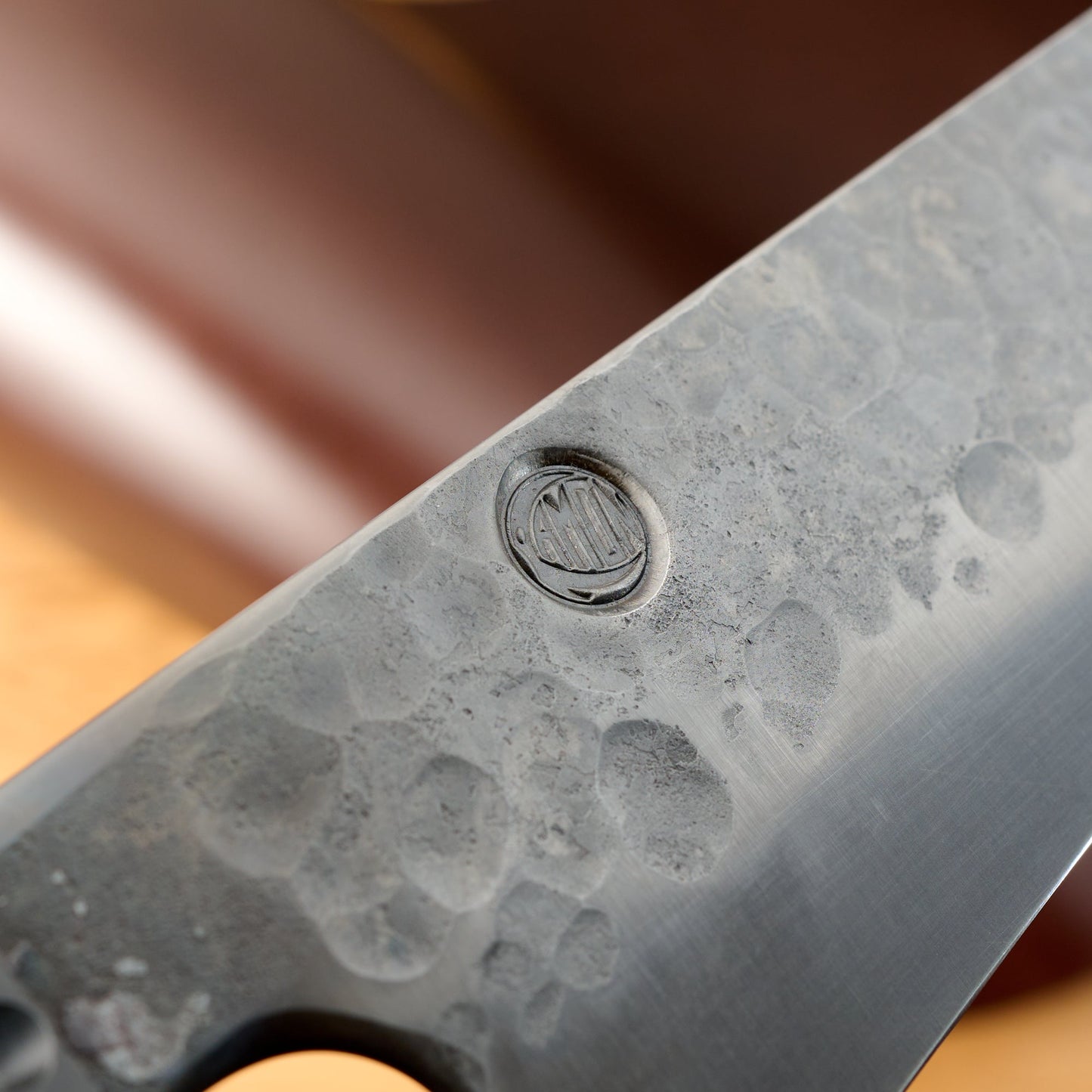 Sujihiki 315mm 'Denty' Blackout Huberite & Titanium – view 6