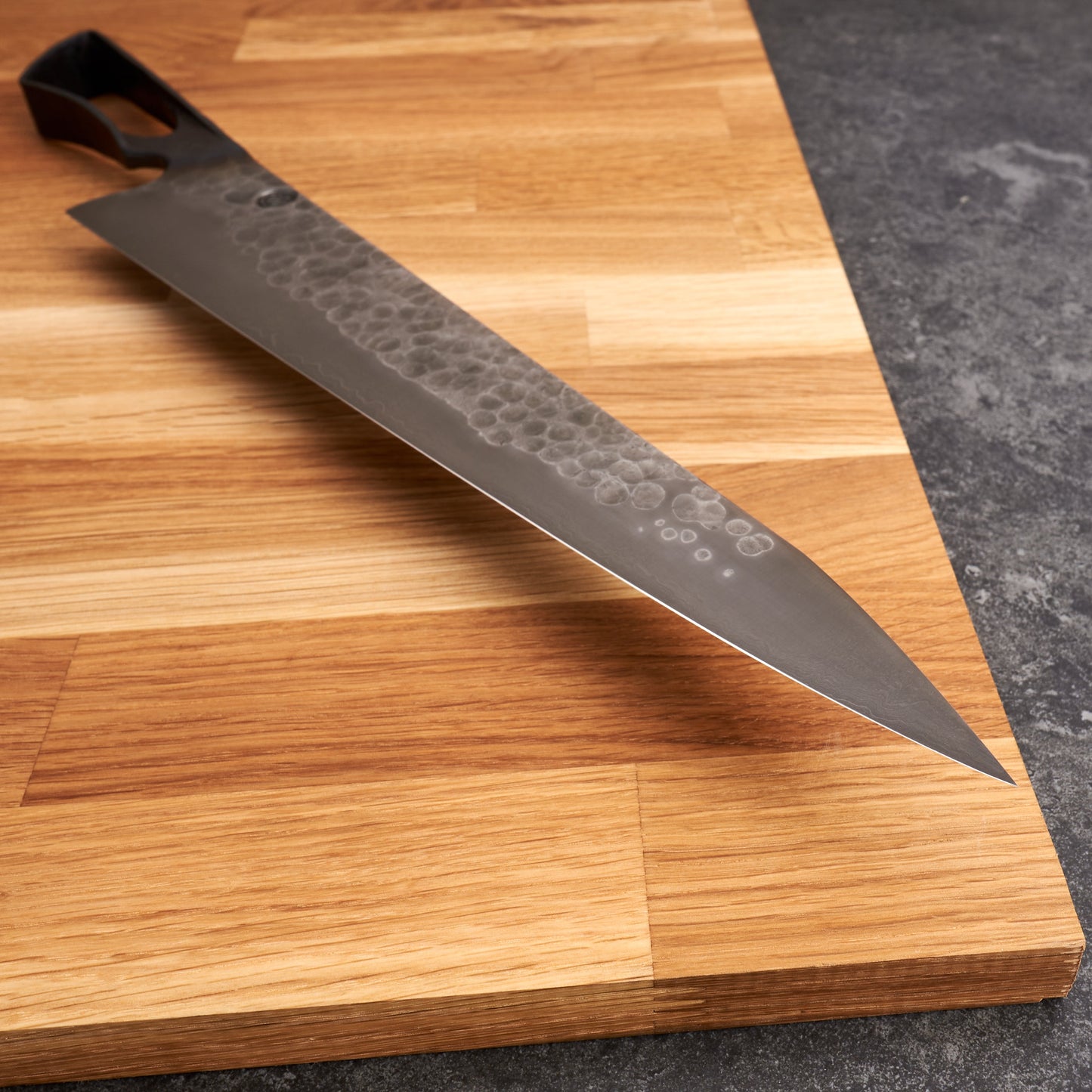 Sujihiki 315mm Monolithic Denty Black Out 'Kara At' – view 7
