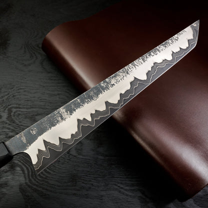 Sujihiki 315mm Ku Mai 1.2519 Core – side profile