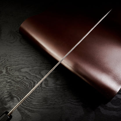 Sujihiki 315mm Ku Mai 1.2519 Core – blade close-up
