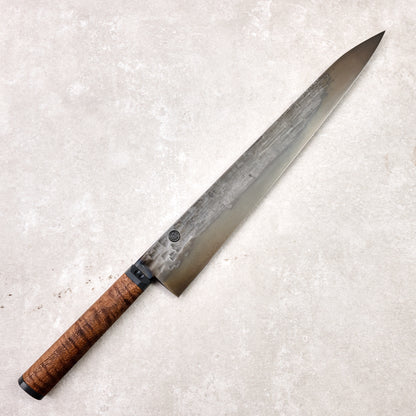 Sujihiki 335mm Wave Blackout Short-Neck 1.2519