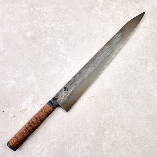 Sujihiki 335mm Wave Blackout Short-Neck 1.2519