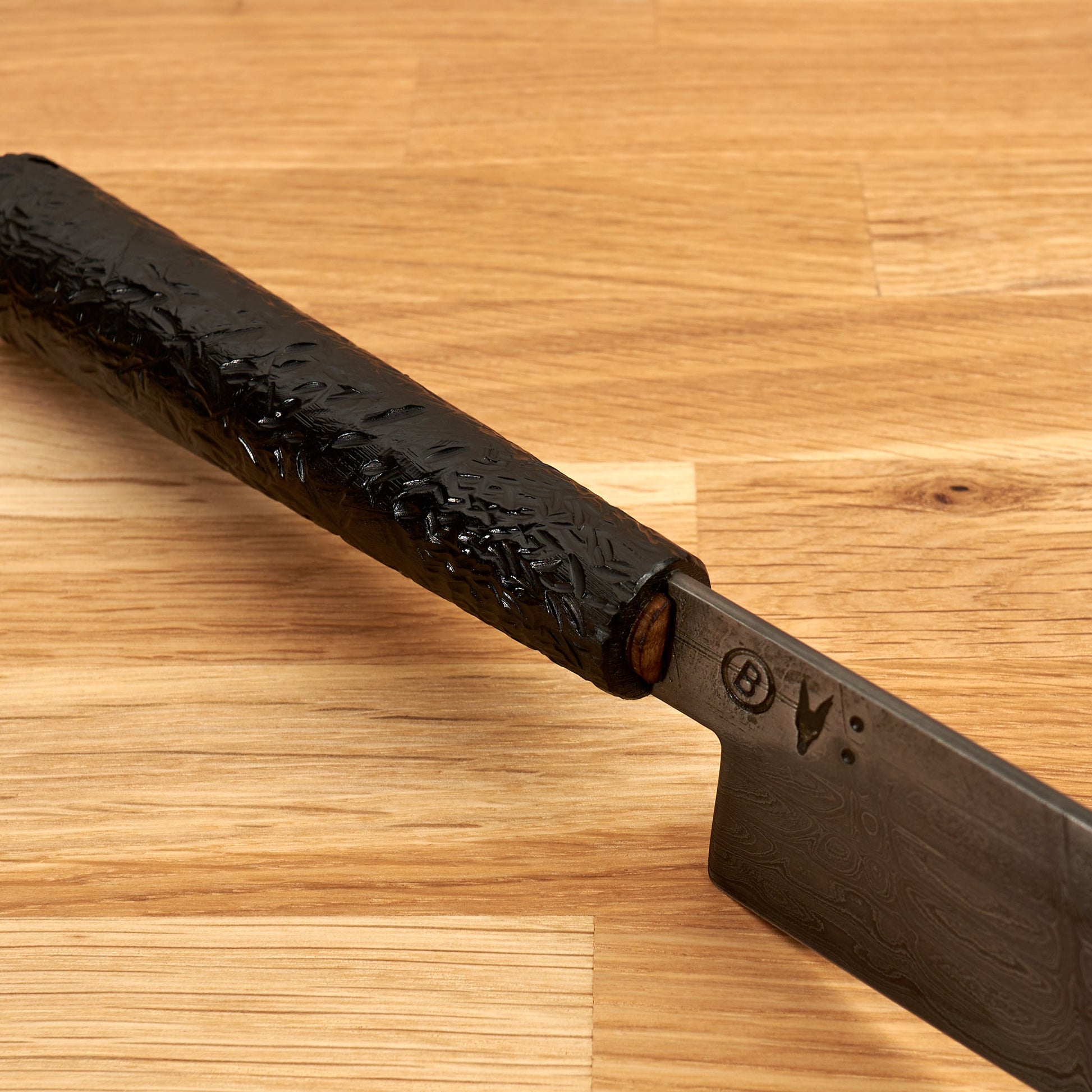 Utility 160mm 700 layer Damascus OB Composite & Brass – view 8