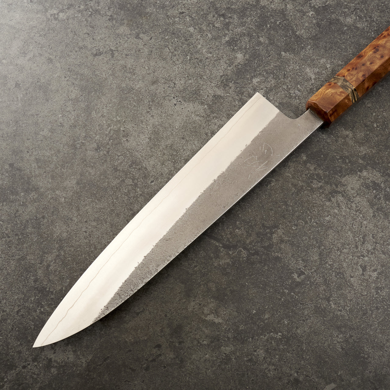 Yoshikane X Isasmedjan SKD Gyuto 210mm Custom Handle - Profile