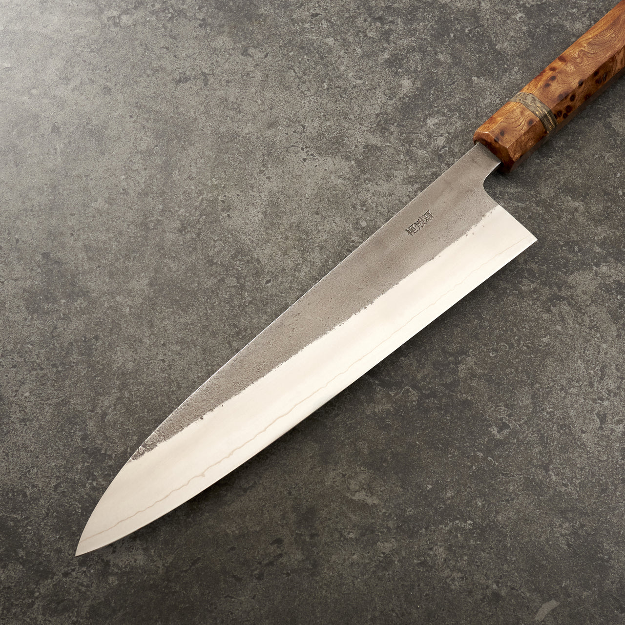 Yoshikane X Isasmedjan SKD Gyuto 210mm Custom Handle - Profile