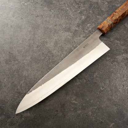Yoshikane X Isasmedjan SKD Gyuto 210mm Custom Handle - Profile