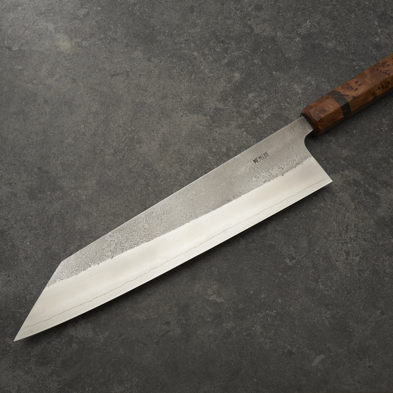 Yoshikane X Isasmedjan SKD Kiritsuke 240mm Custom Handle - Profile