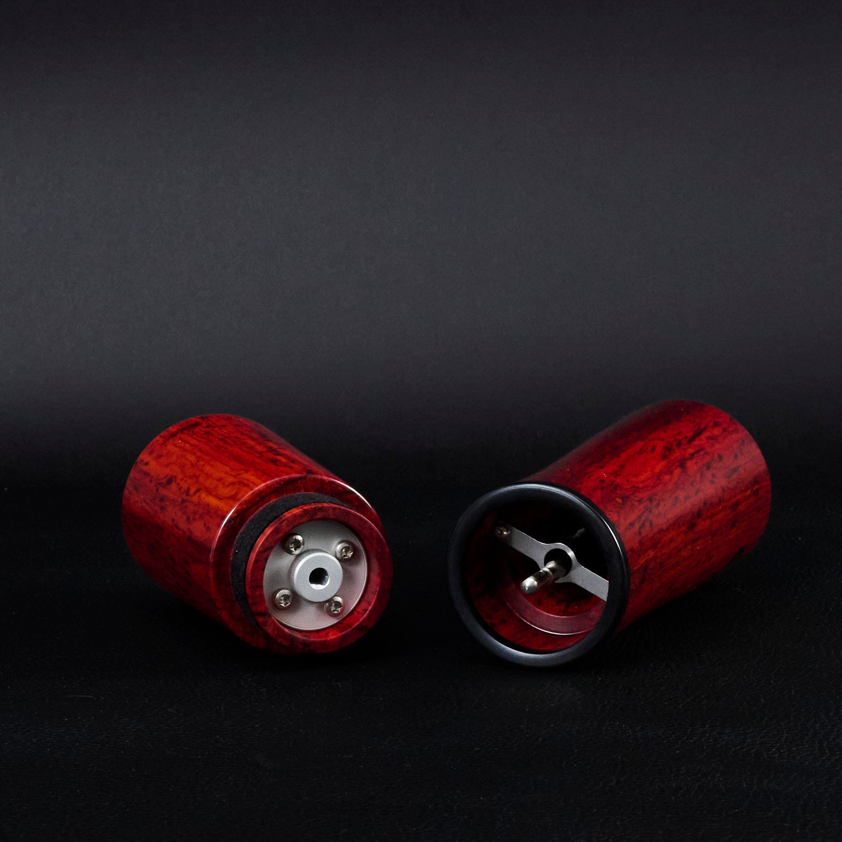 nobleMill® Peppermill Cocobolo Burl – side profile