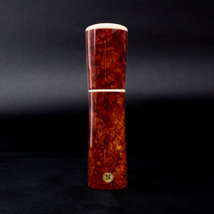 nobleMill® Peppermill Amboyna Burl & Mammoth Ivory