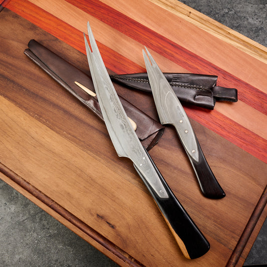 Ebony & Steel Aperitif Table Knife Set