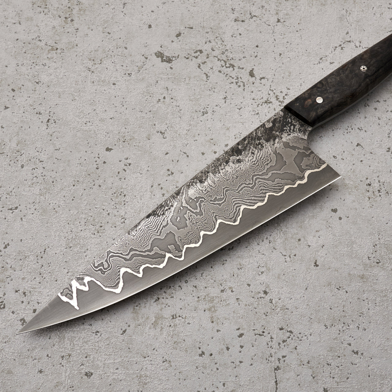 Samuel Staniforth 9 Chef Knife with Curley Birch Handle - VacMaster