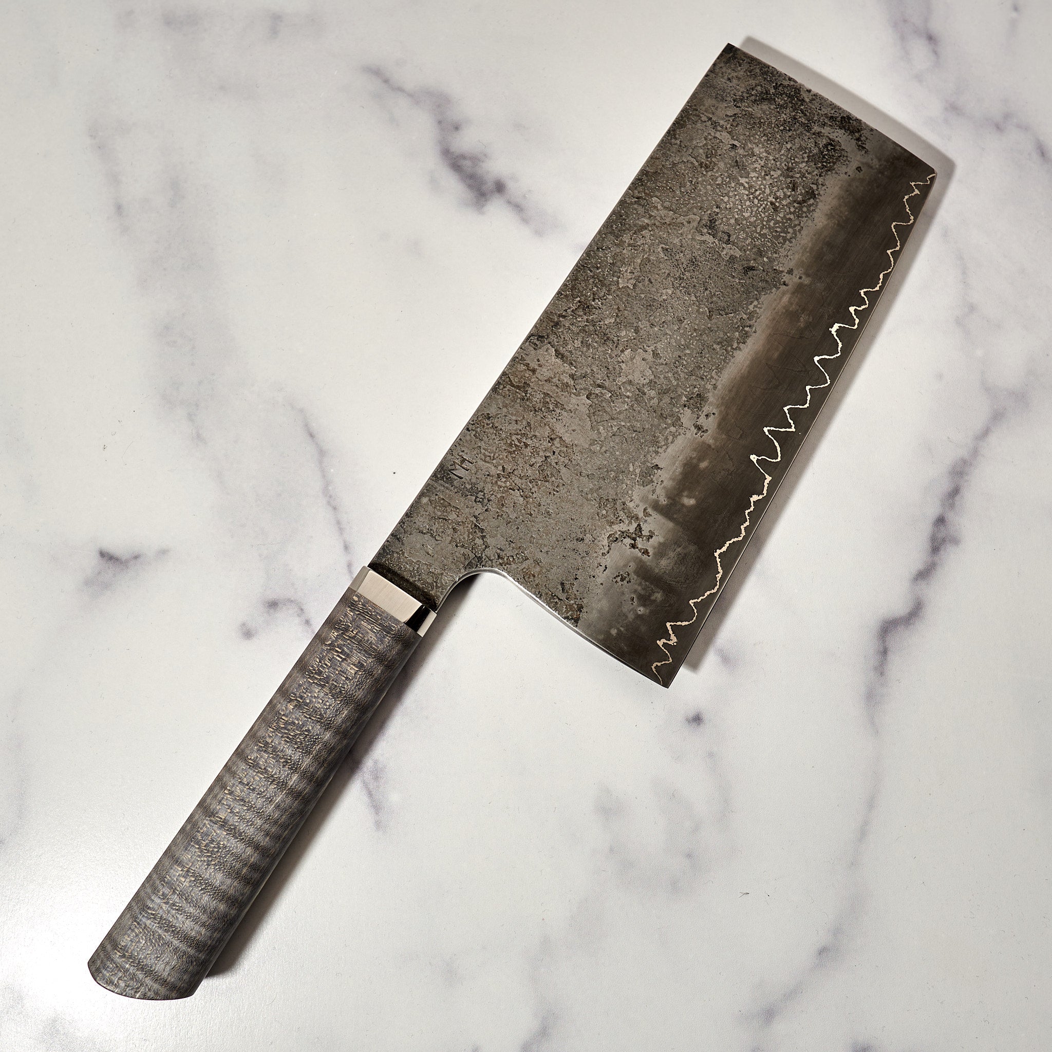 Masahiro 40814 8'' Chinese Chef's Knife / Cleaver - Light / San Mai