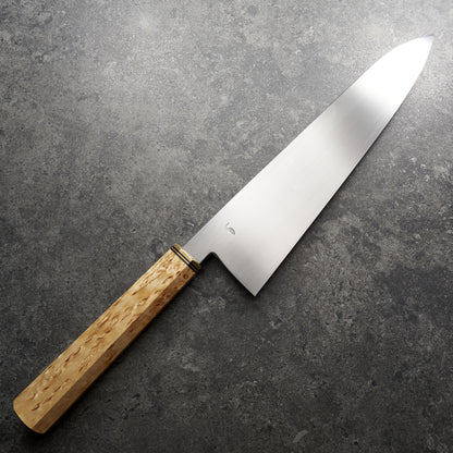 Fredrik Spåre Gyuto 220mm Honyaki 26c3 "Spicy White" - Blade