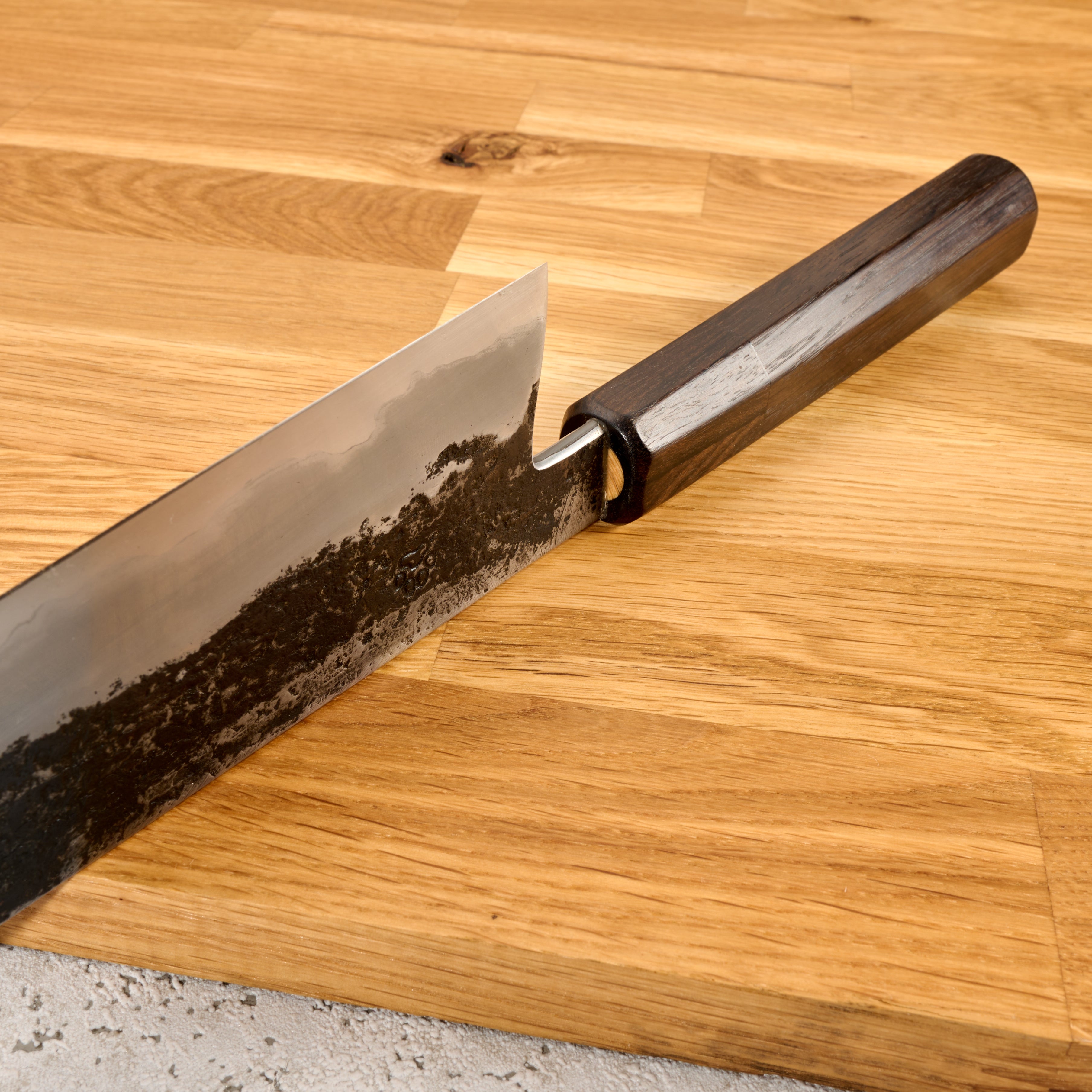 Gyuto / Chef's knife Wrought Iron San-Mai — Nouko Knives