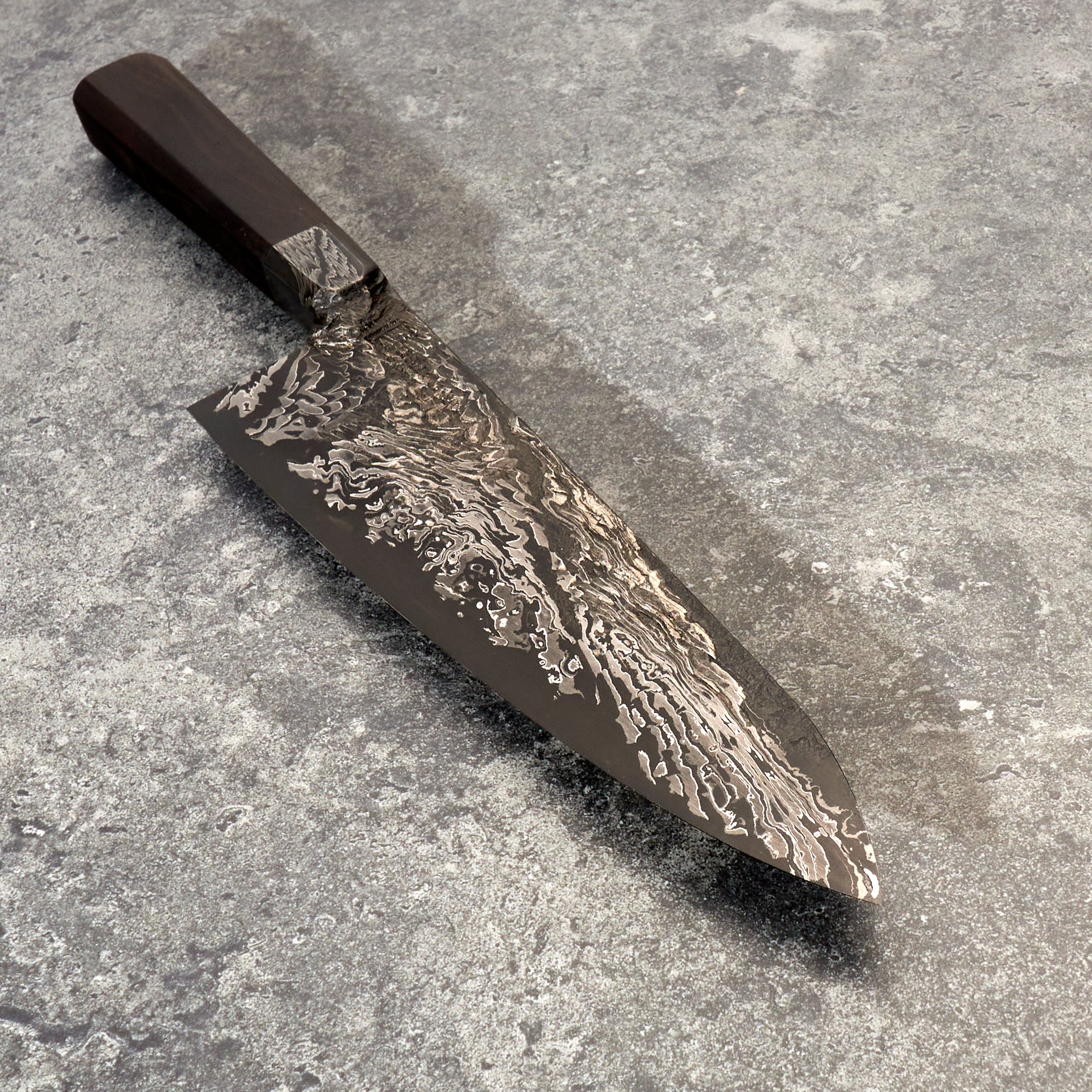 ☆ Gut Knife  Damascus Steel 