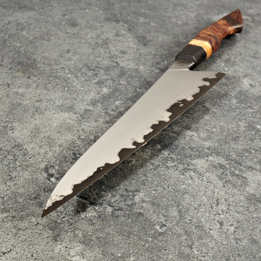 Gyuto 220mm Vtoku2 Stainless Clad Tasmanian Blackwood