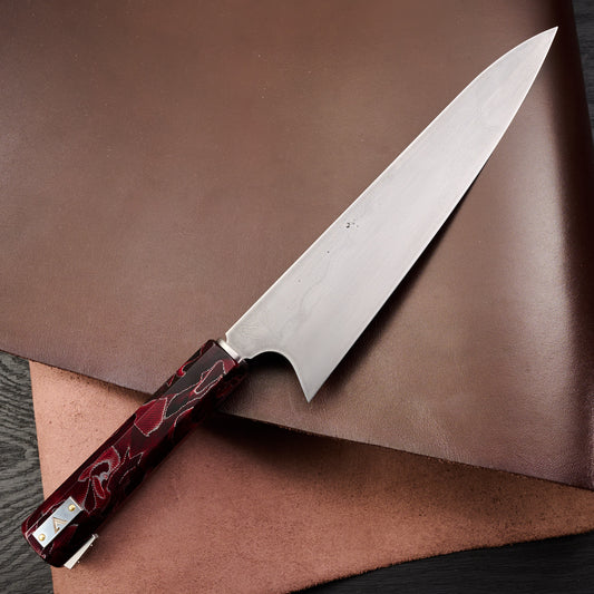 Gyuto 230mm 125sc Honyaki Deep Etch
