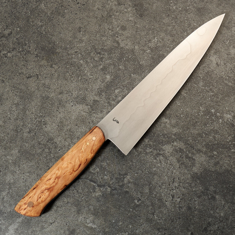 Gyuto 230mm 26C3 Honyaki Full Tang Limited Release by Fredrik Spåre