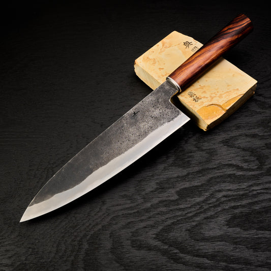 Gyuto 235mm SanMai KU 135Cr3 Kasumi Edge Band