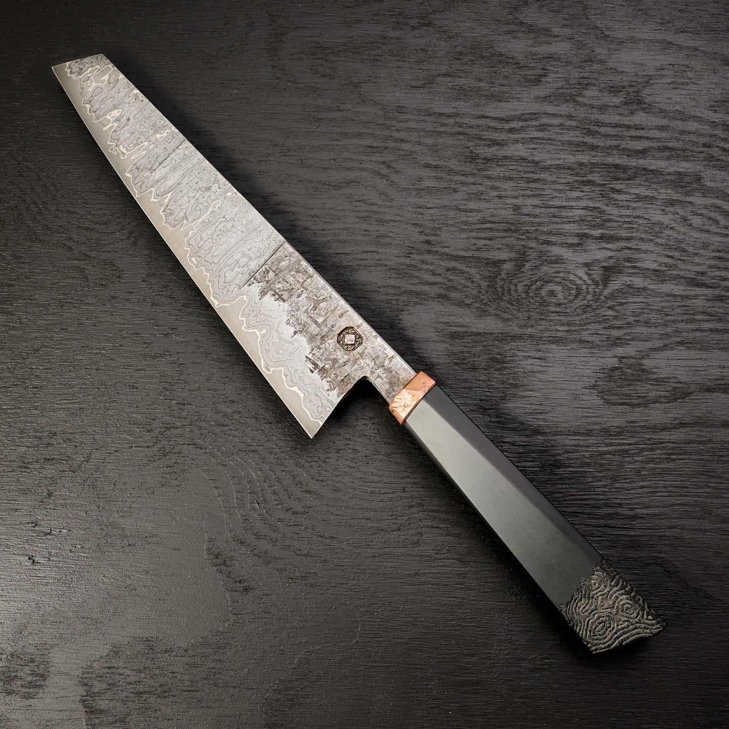 Gyuto 240mm MH Go Mai Damascus, Nickel & Apex Ultra Core