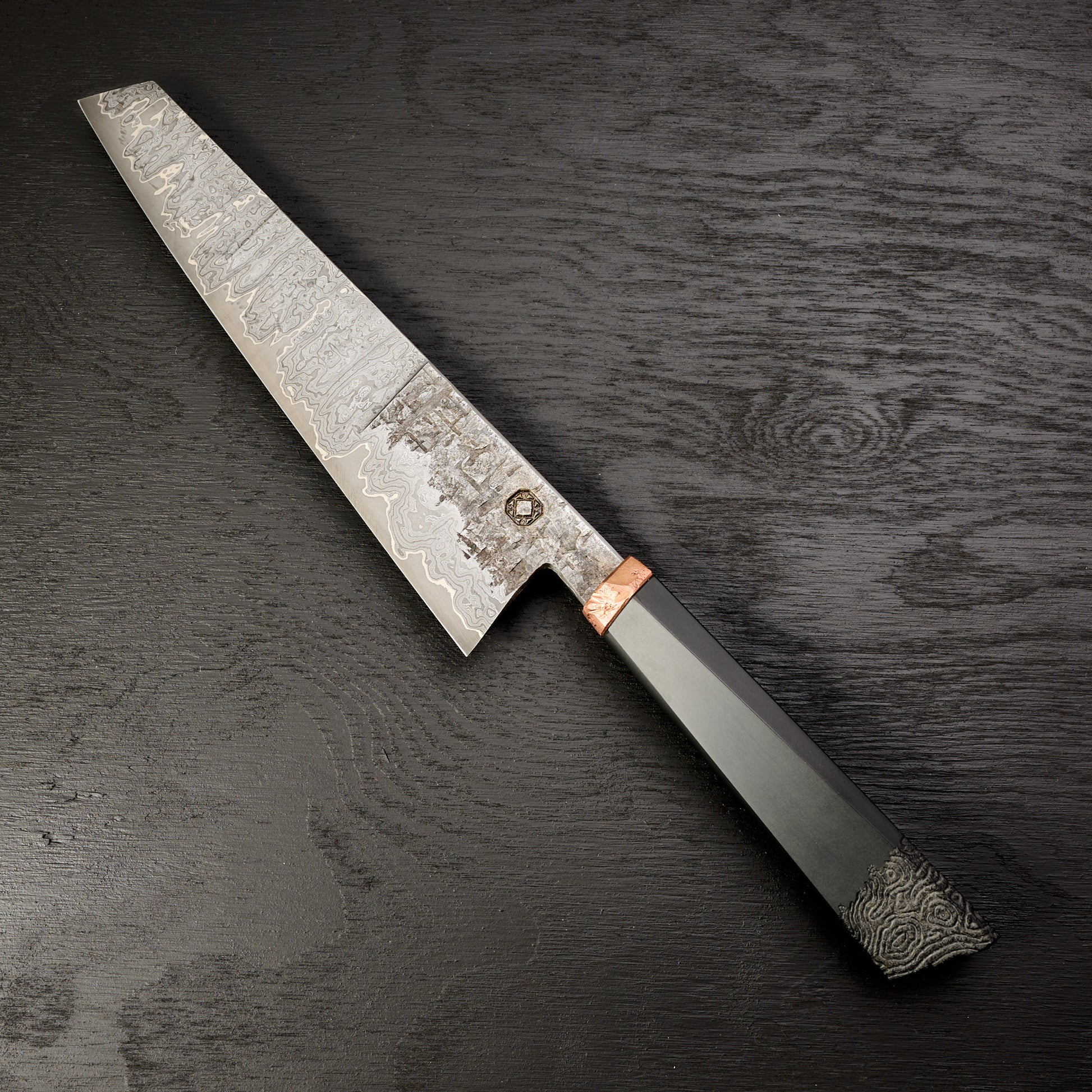 Gyuto 240mm MH Go Mai Damascus, Nickel & Apex Ultra Core