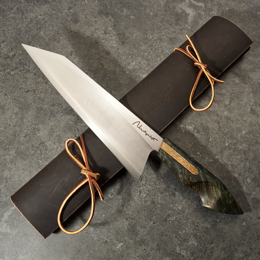 Gyuto 240mm MagnaCut 'S' Grind Nepalese Alder & Brass