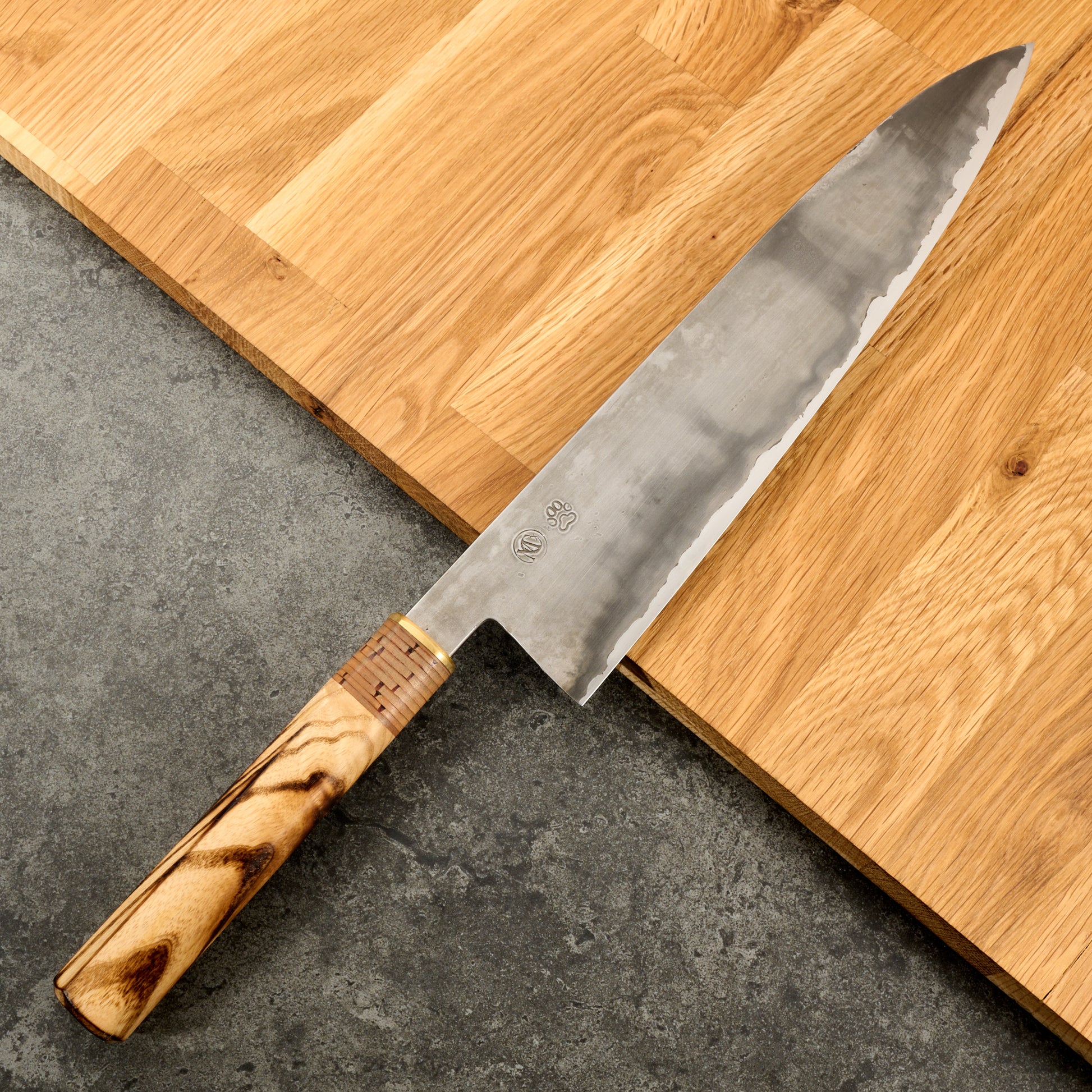 Gyuto 240mm Wrought Iron Clad Apex Ultra By Jonas Johnsson