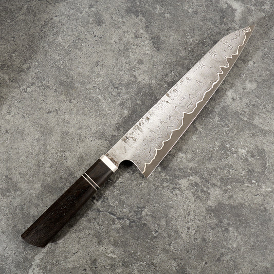 Gyuto 250mm Damascus Clad 1.2519 & Ancient Oak