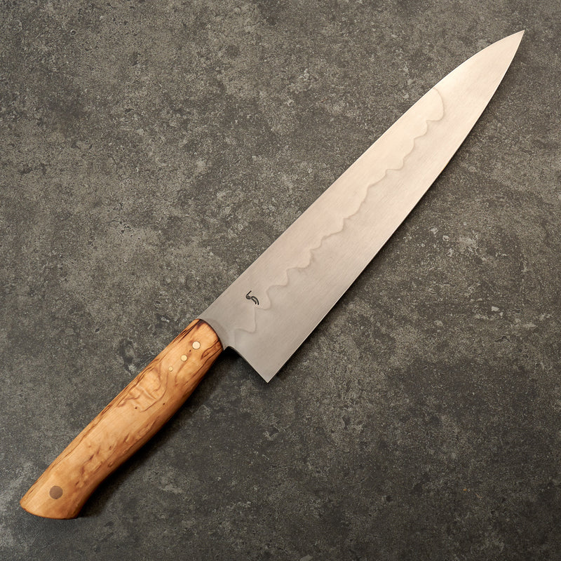 Gyuto 250mm 26C3 Honyaki Full Tang Limited Release by Fredrik Spåre
