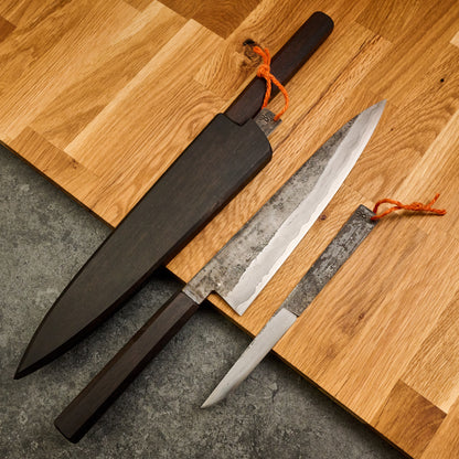 Gyuto 250mm Wrought Iron Clad Apex Ultra - Kogatana Saya