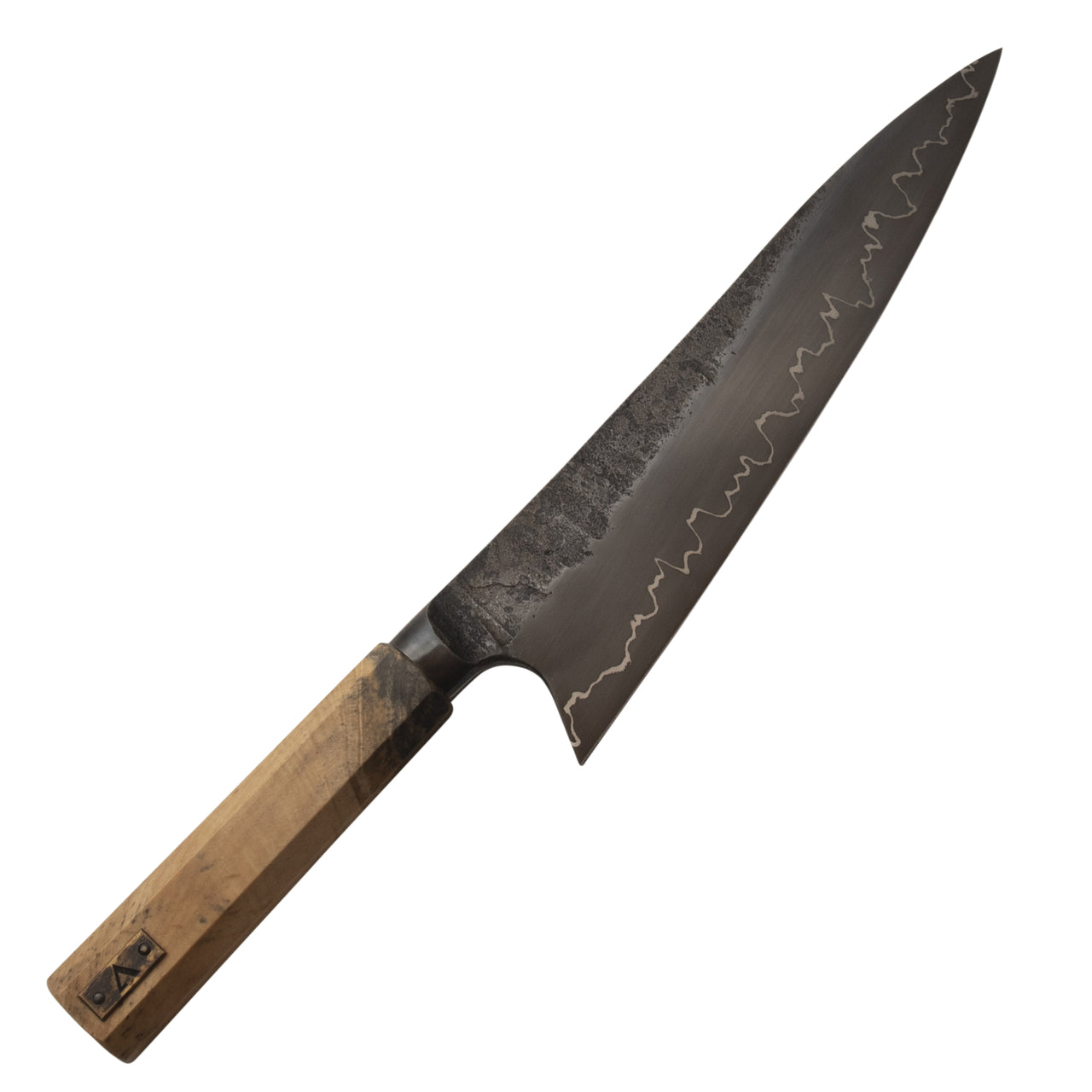 Adonis Forged Arts Hephaestus series Gyuto 230mm "Western Gyuto" O1 - Blade