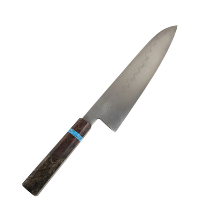 Isasmedjan Gyuto 240mm Honyaki 26c3 "Spicy White" - Blade