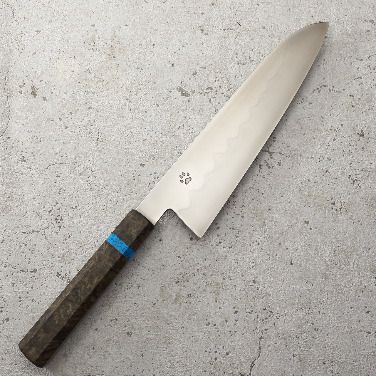 Isasmedjan Gyuto 230mm Honyaki 26c3 "Spicy White" - Blade