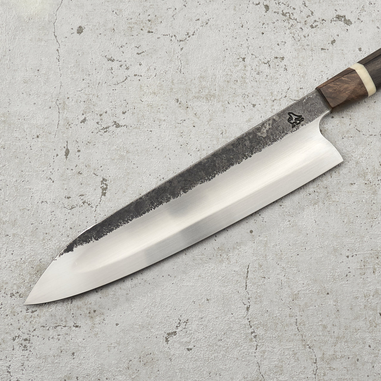Lew Griffin Gyuto 240mm 52100 Carbon Steel - S Grind - Profile