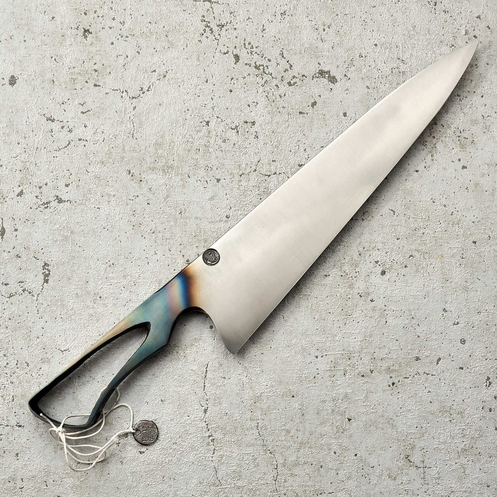 Kamon Knives Monosteel Integral Gyuto 260mm Walkschliff - Blade