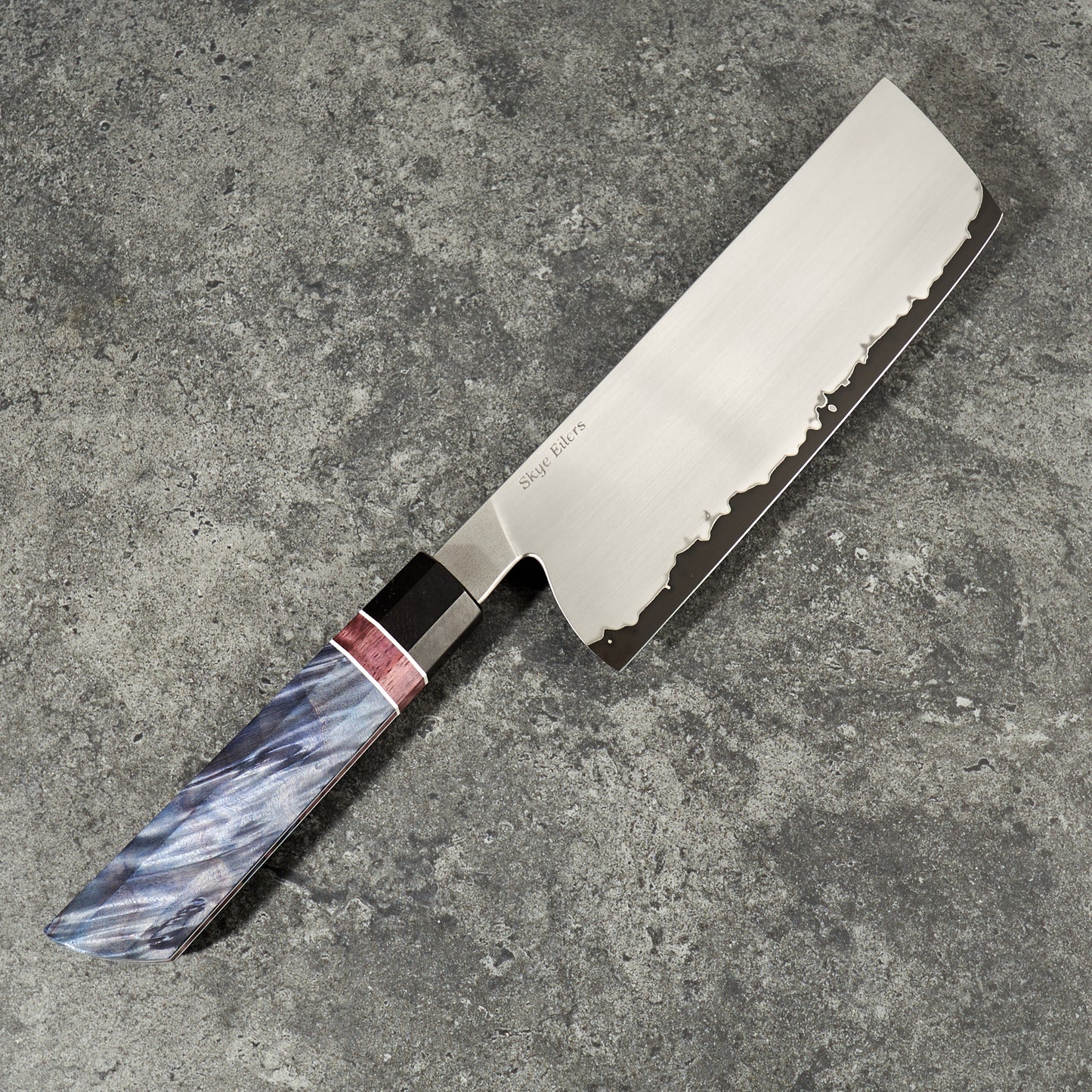 Nakiri 175mm Vtoku2 Stainless Clad Cottonwood Frame Handle