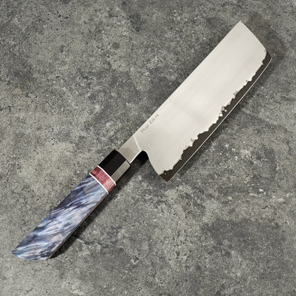 Nakiri 175mm Vtoku2 Stainless Clad Cottonwood Frame Handle