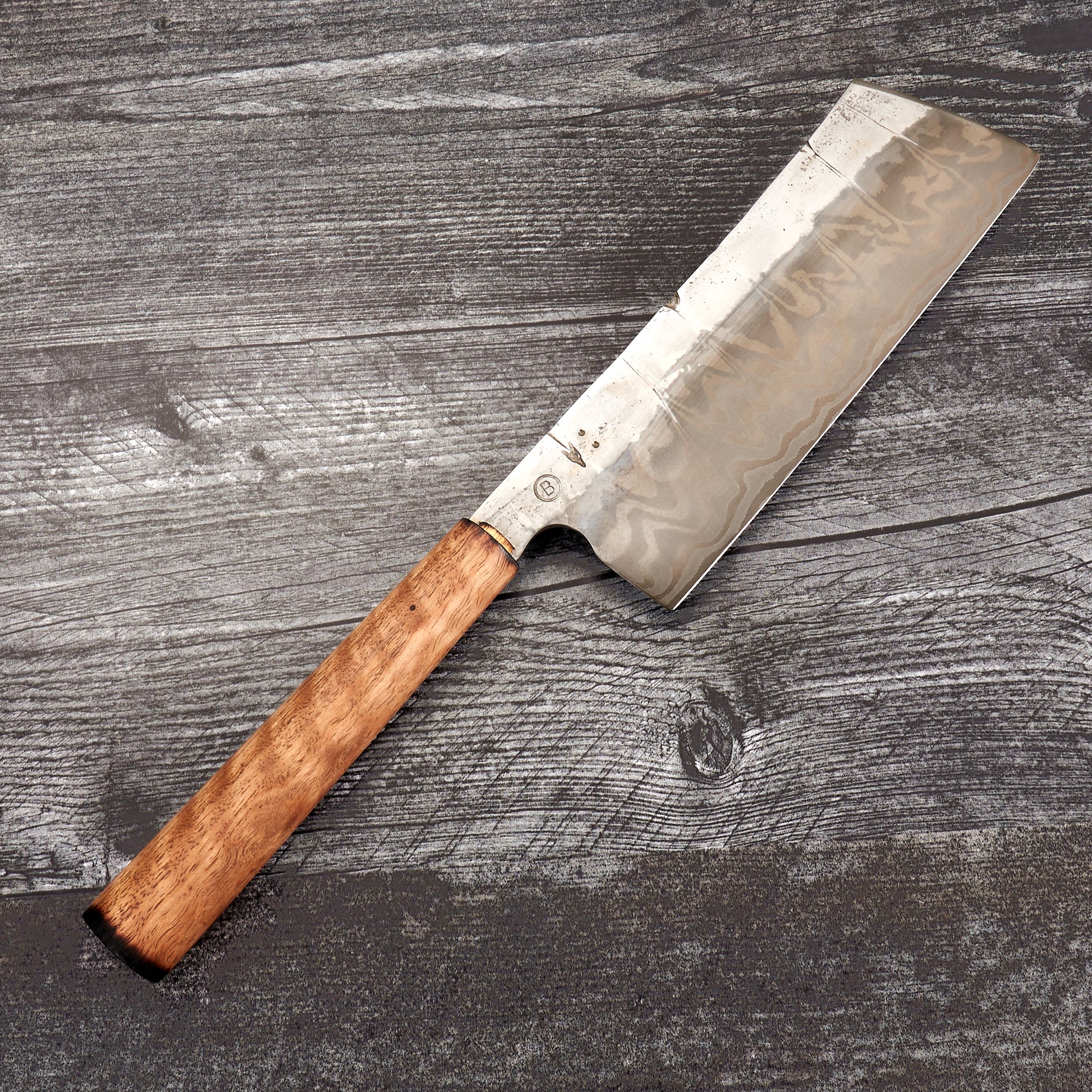 Nakiri 185mm x 62mm AS/A2 Super Dammy with Spotted Gum Grip